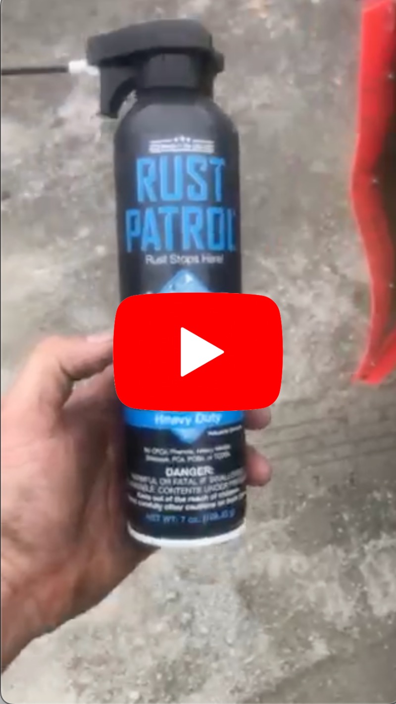 Places Davin Uses Rust Patrol on His Race Car