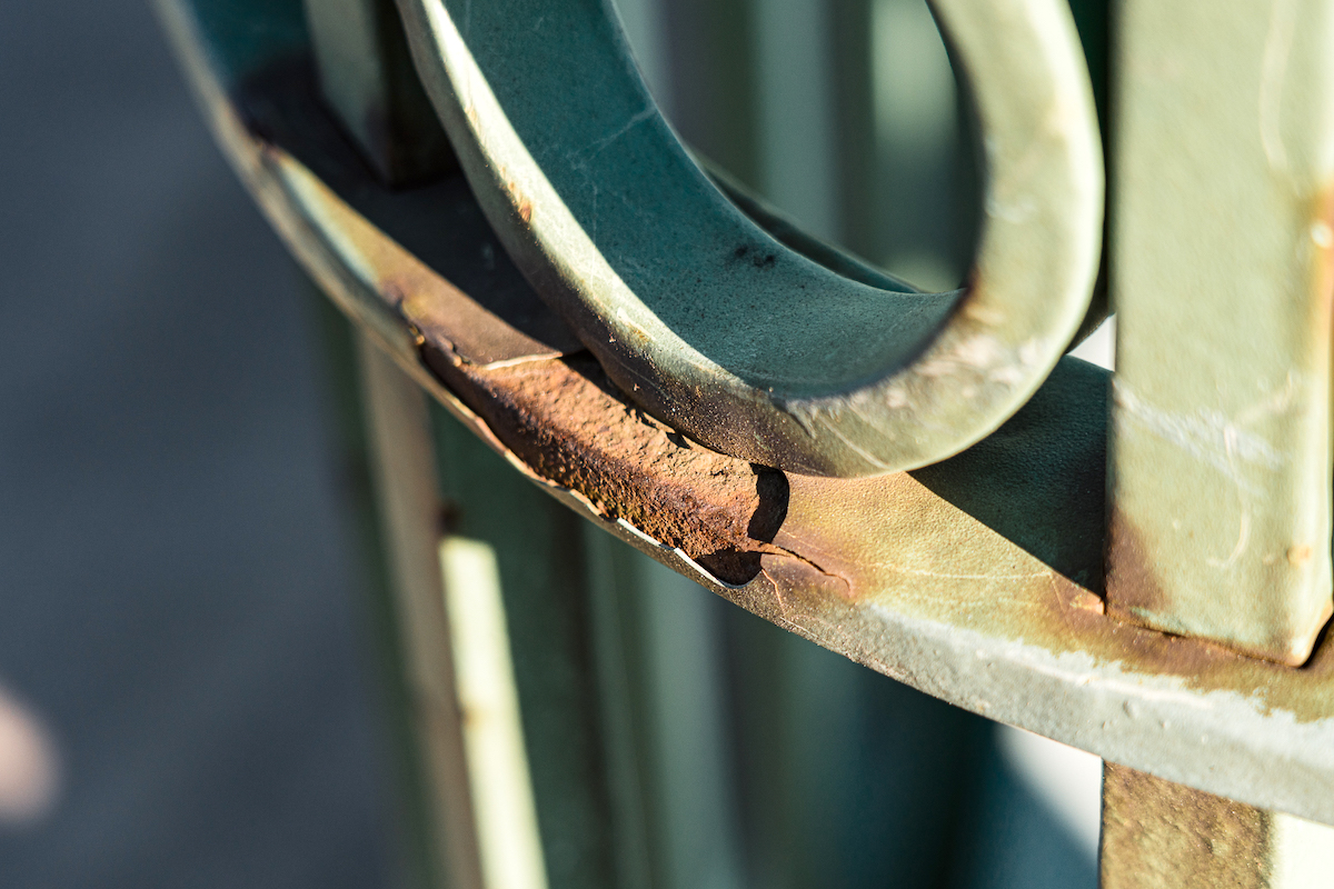 Rusted Wrought Iron